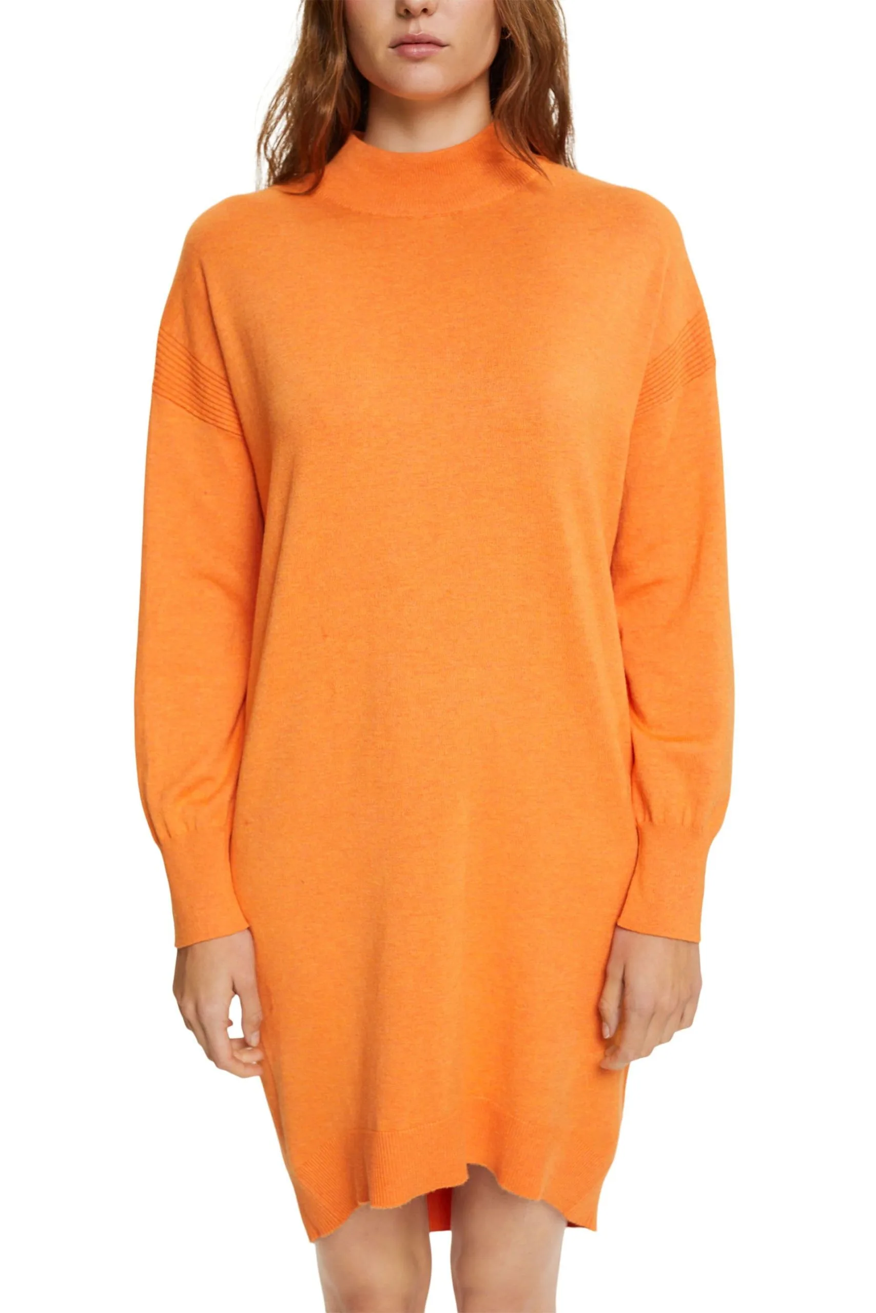 ESPRIT Strickkleid In Midilänge Golden Orange – Bild 2