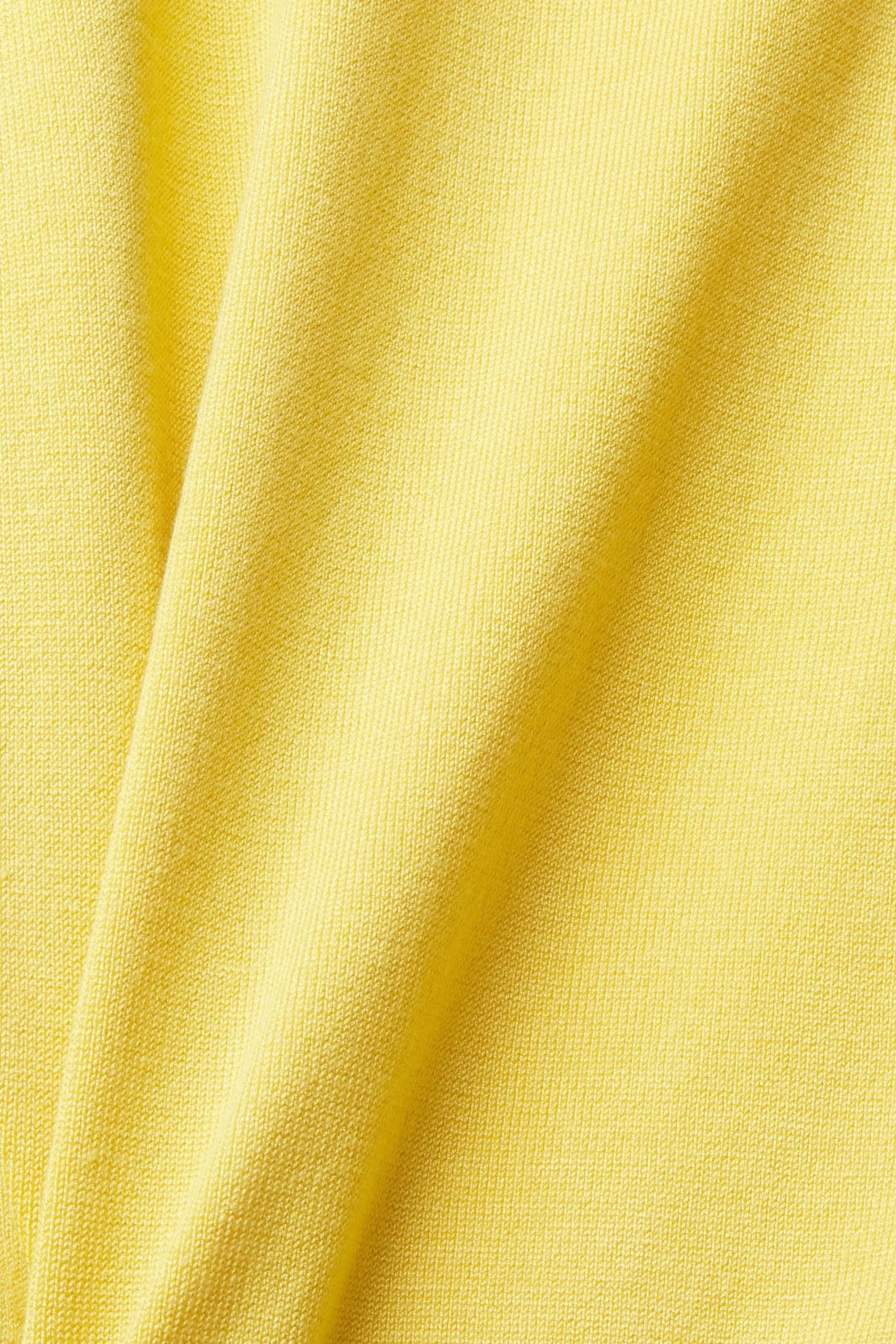 ESPRIT Strickpullover Mit Rollkragen Dusty Yellow – Bild 4