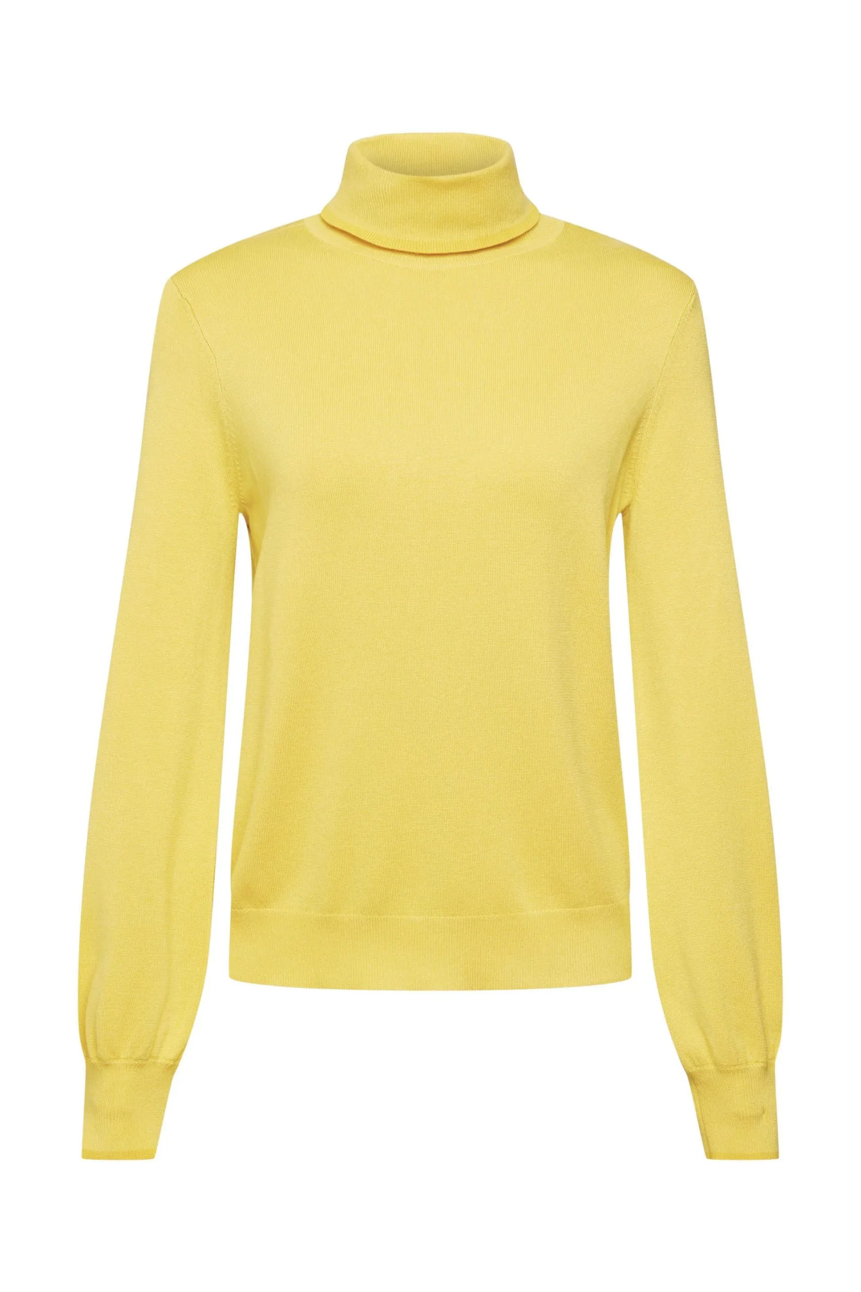 ESPRIT Strickpullover Mit Rollkragen Dusty Yellow