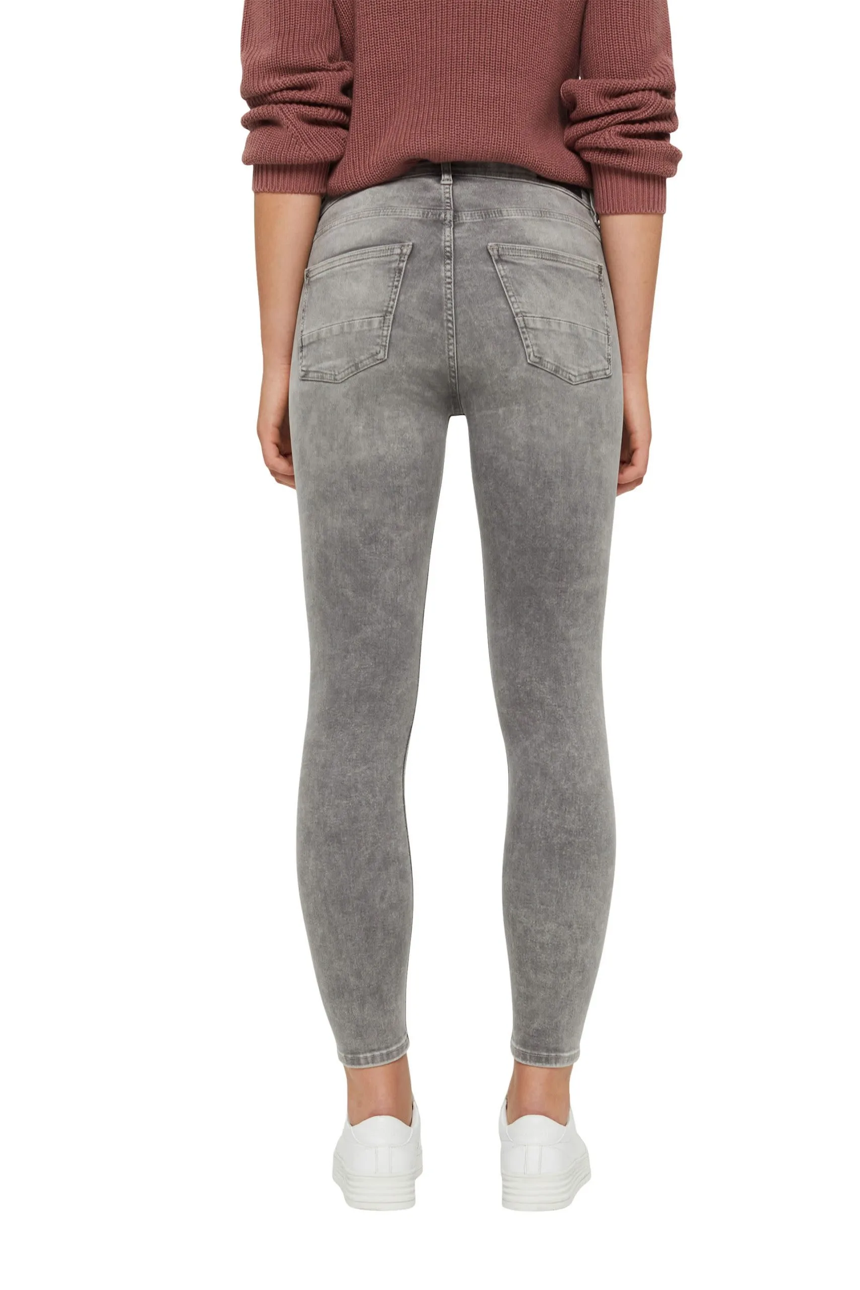 ESPRIT Superstretch-Jeans Mit Trend-Waschung Grey Medium Wash – Bild 2