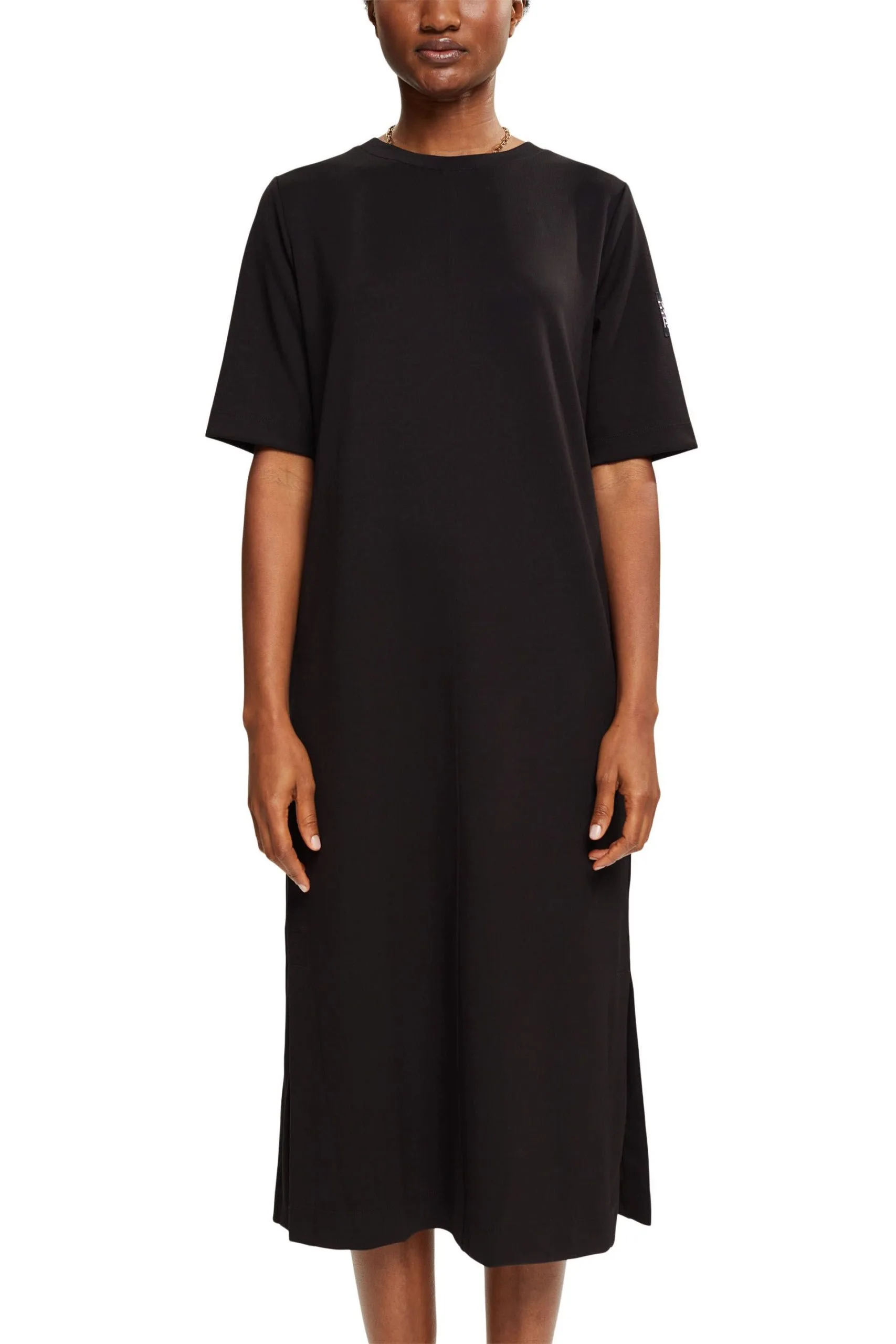 ESPRIT T-Shirt-Kleid In Midilänge Black – Bild 2