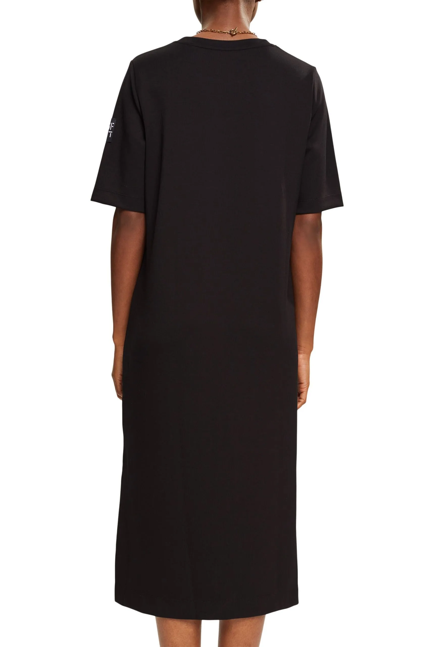 ESPRIT T-Shirt-Kleid In Midilänge Black – Bild 3
