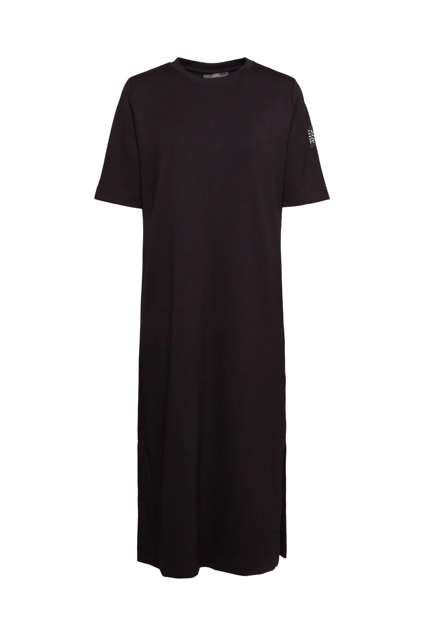 ESPRIT T-Shirt-Kleid In Midilänge Black