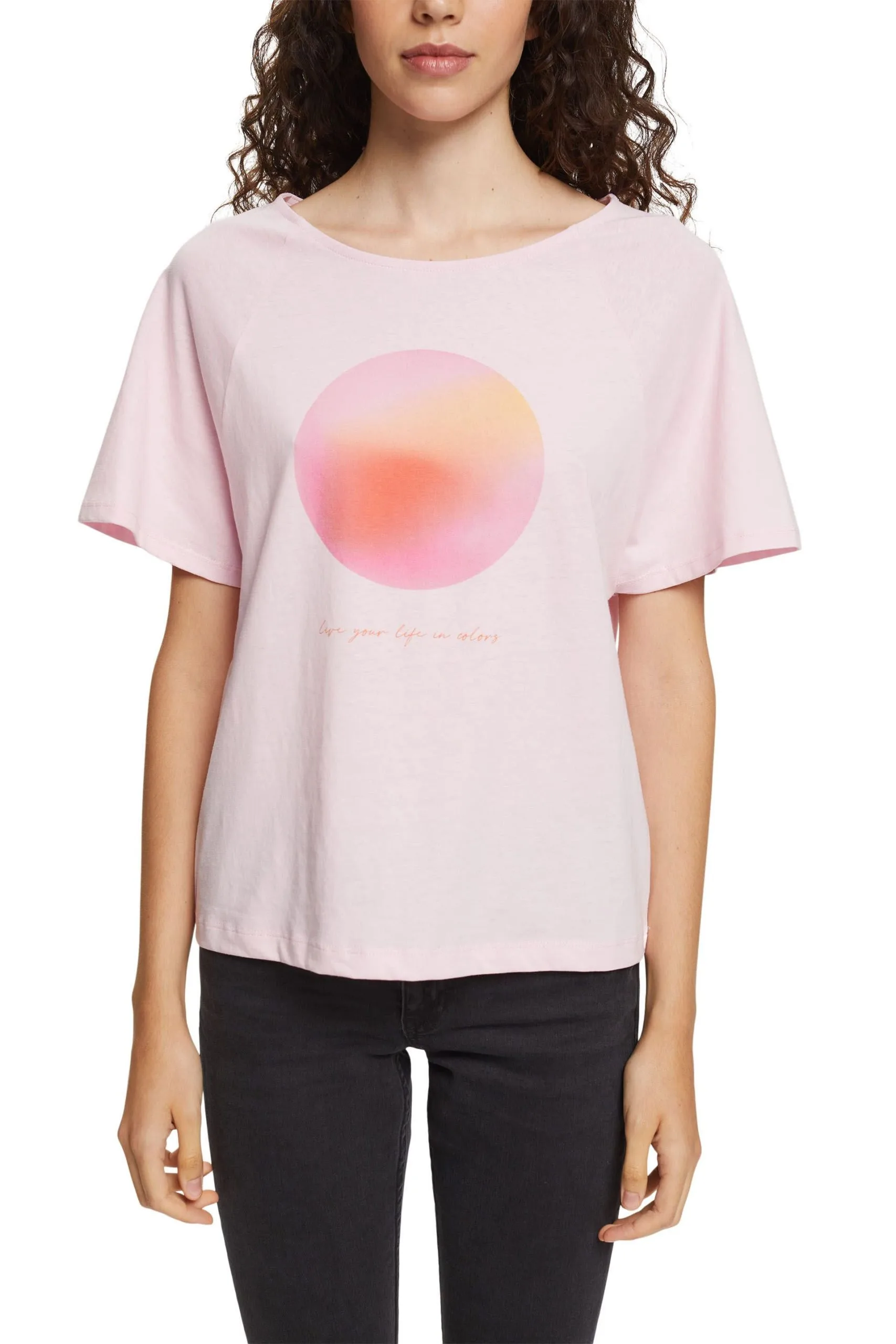 ESPRIT T-Shirt Light Pink – Bild 2