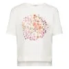 ESPRIT T-Shirt Mit Blumen-Print Off White