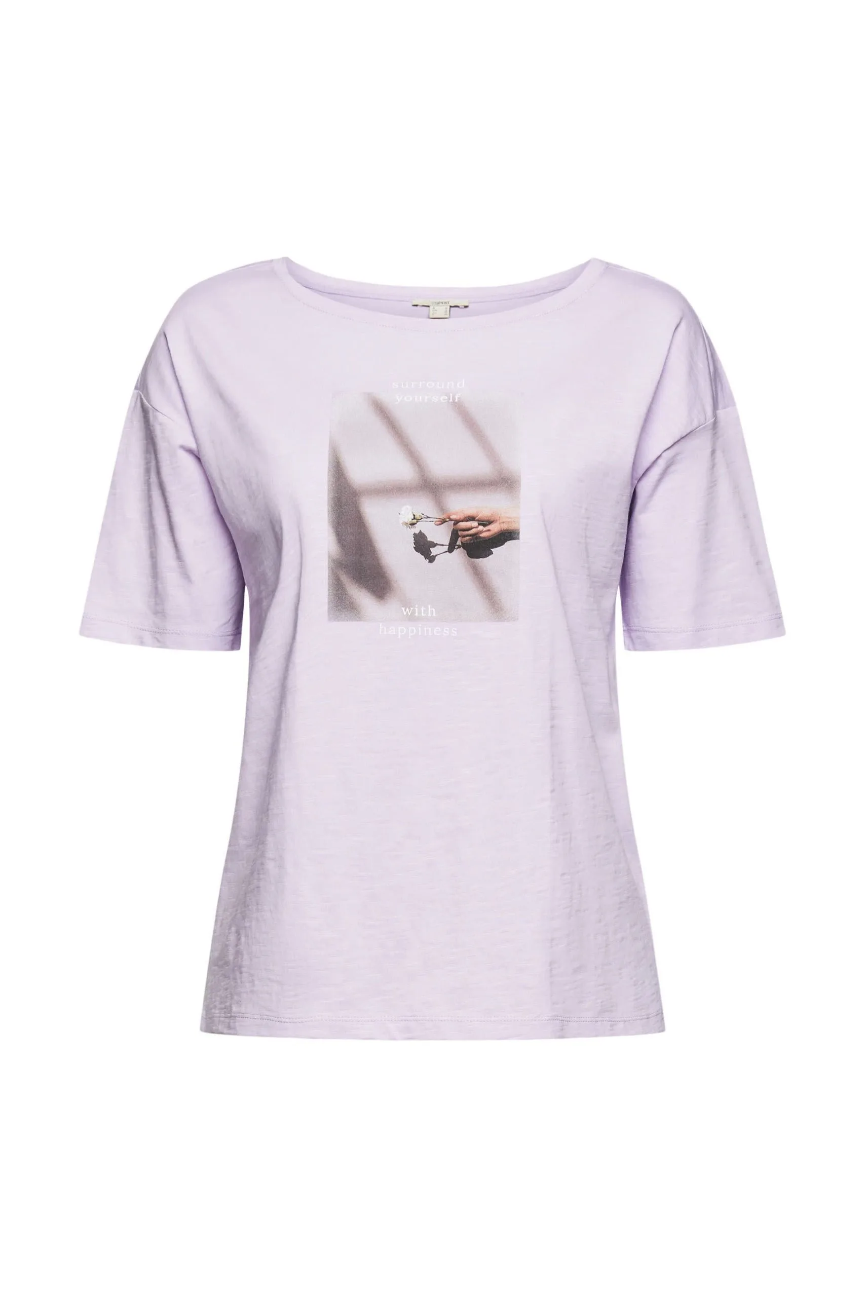 ESPRIT T-Shirt Mit Fotoprint Lilac