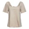 ESPRIT T-Shirt Mit Karree-Ausschnitt Light Taupe