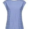 ESPRIT T-Shirt Mit Strukturstreifen Light Blue Lavender
