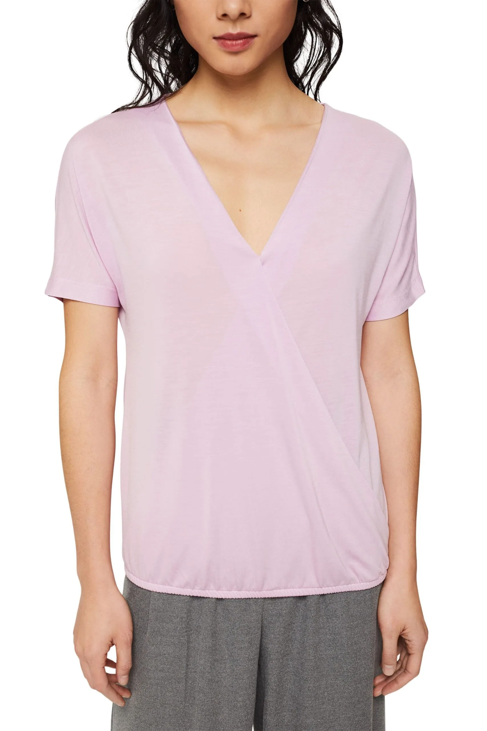 ESPRIT T-Shirts Kurzärmlig Lilac – Bild 2