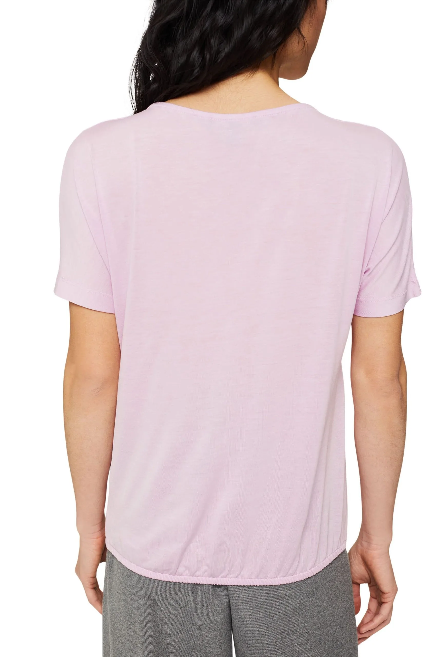 ESPRIT T-Shirts Kurzärmlig Lilac – Bild 3