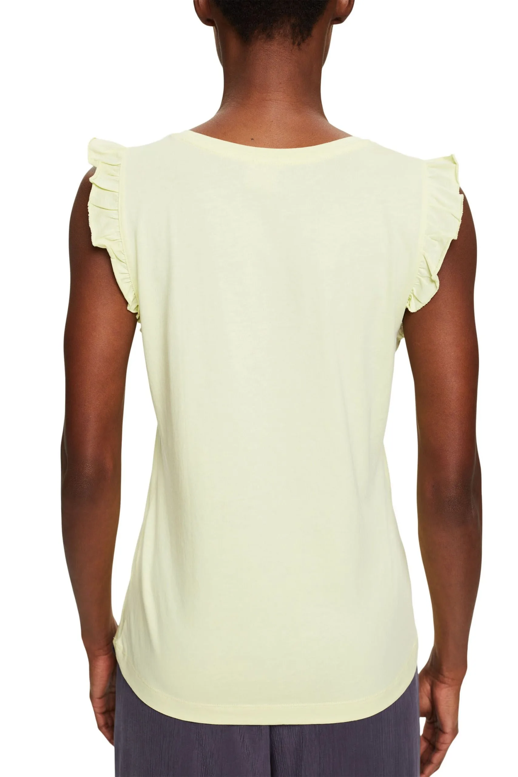 ESPRIT T-Shirts Sleeveless Citrus Green – Bild 3