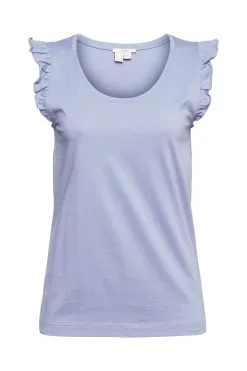 ESPRIT T-Shirts Sleeveless Light Blue Lavender