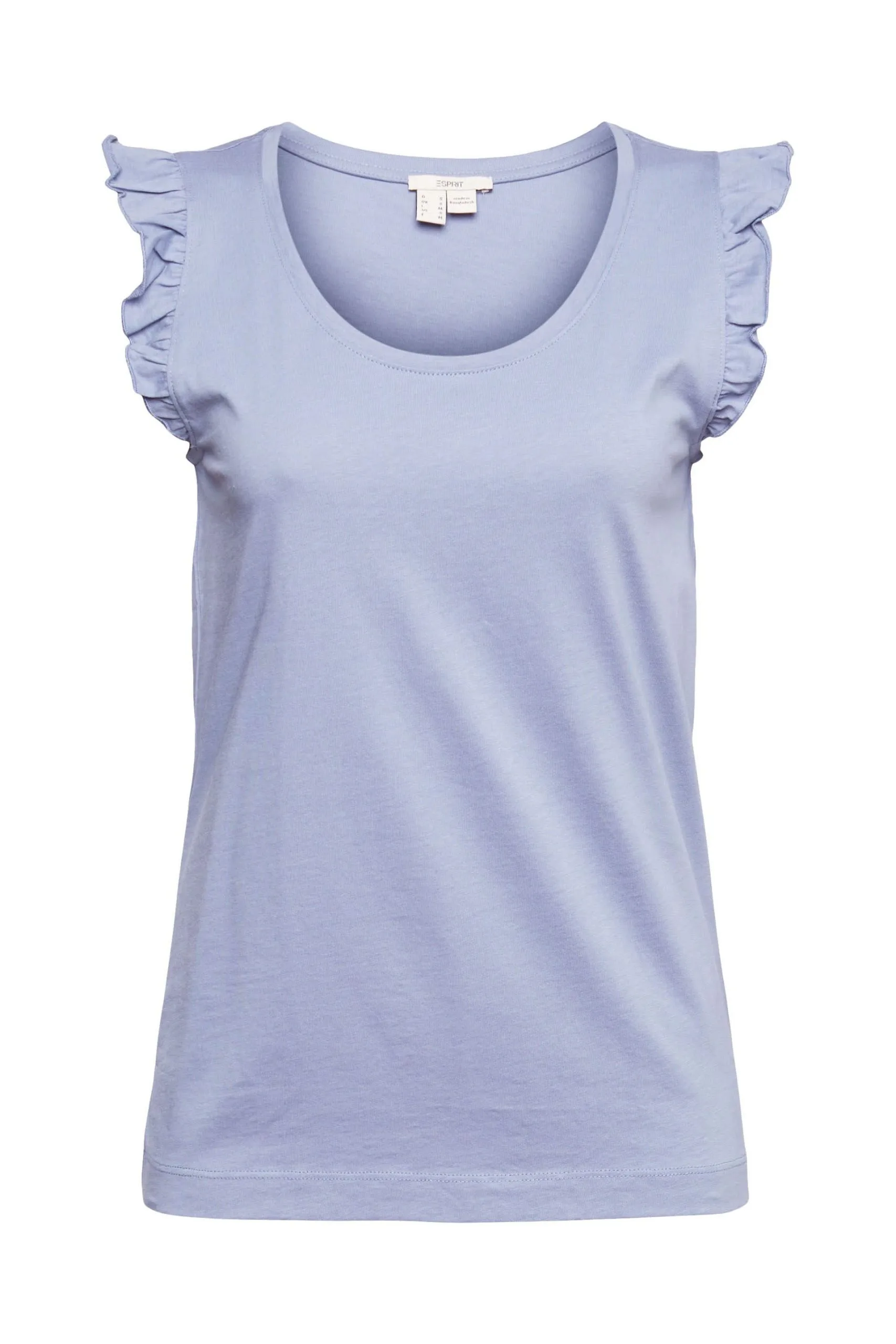 ESPRIT T-Shirts Sleeveless Light Blue Lavender