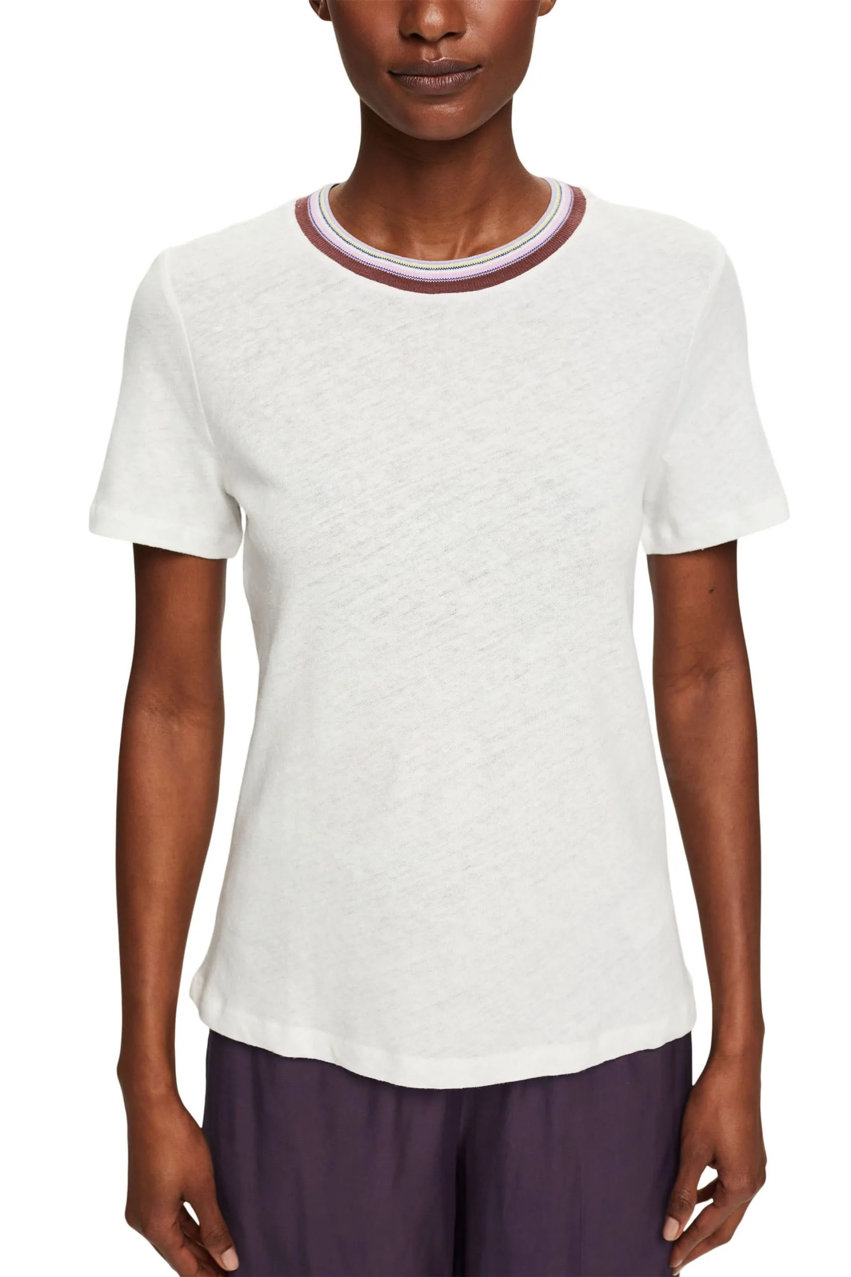 ESPRIT T-Shirts Sleeveless Off White – Bild 2