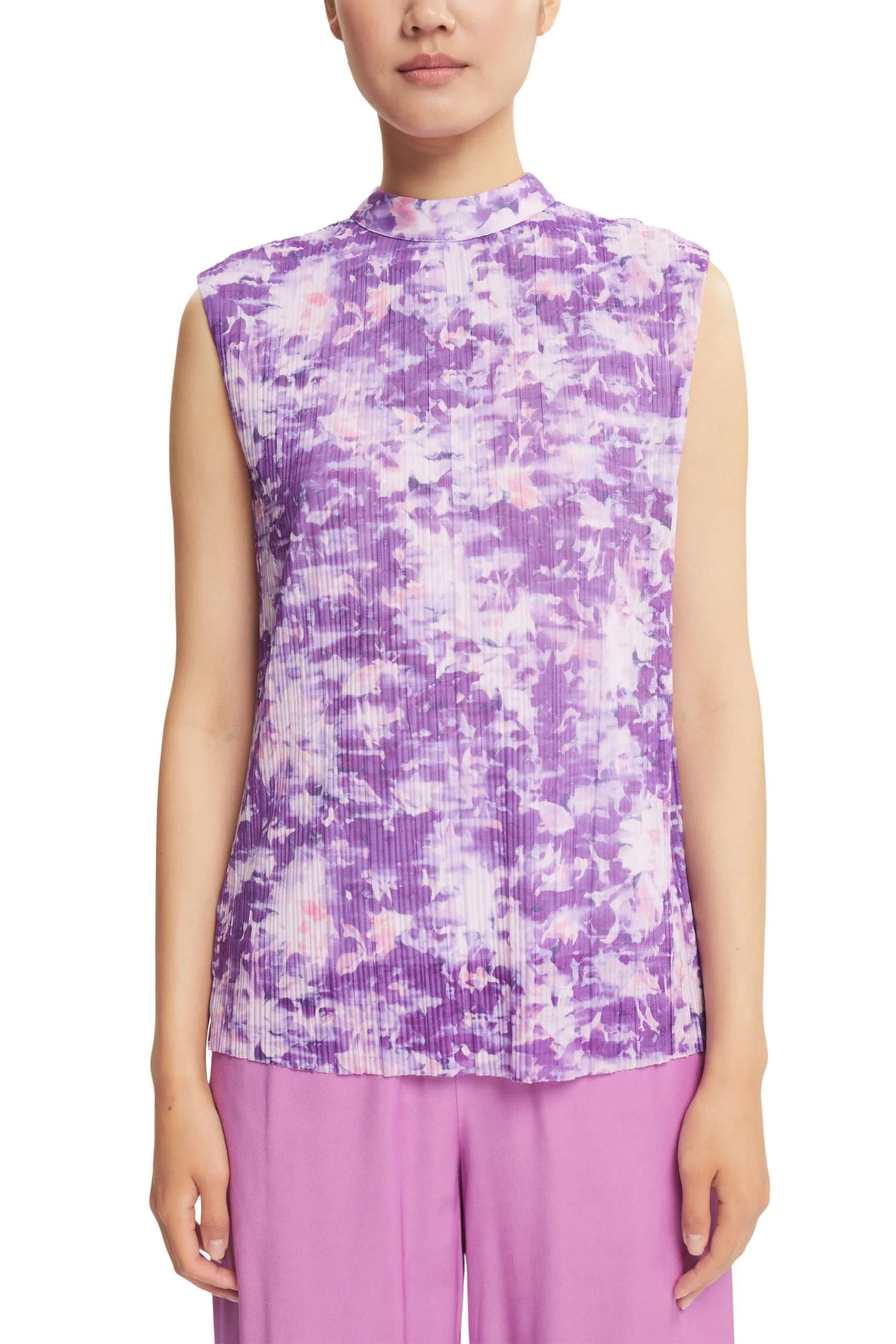 ESPRIT T-Shirts Sleeveless Purple – Bild 2
