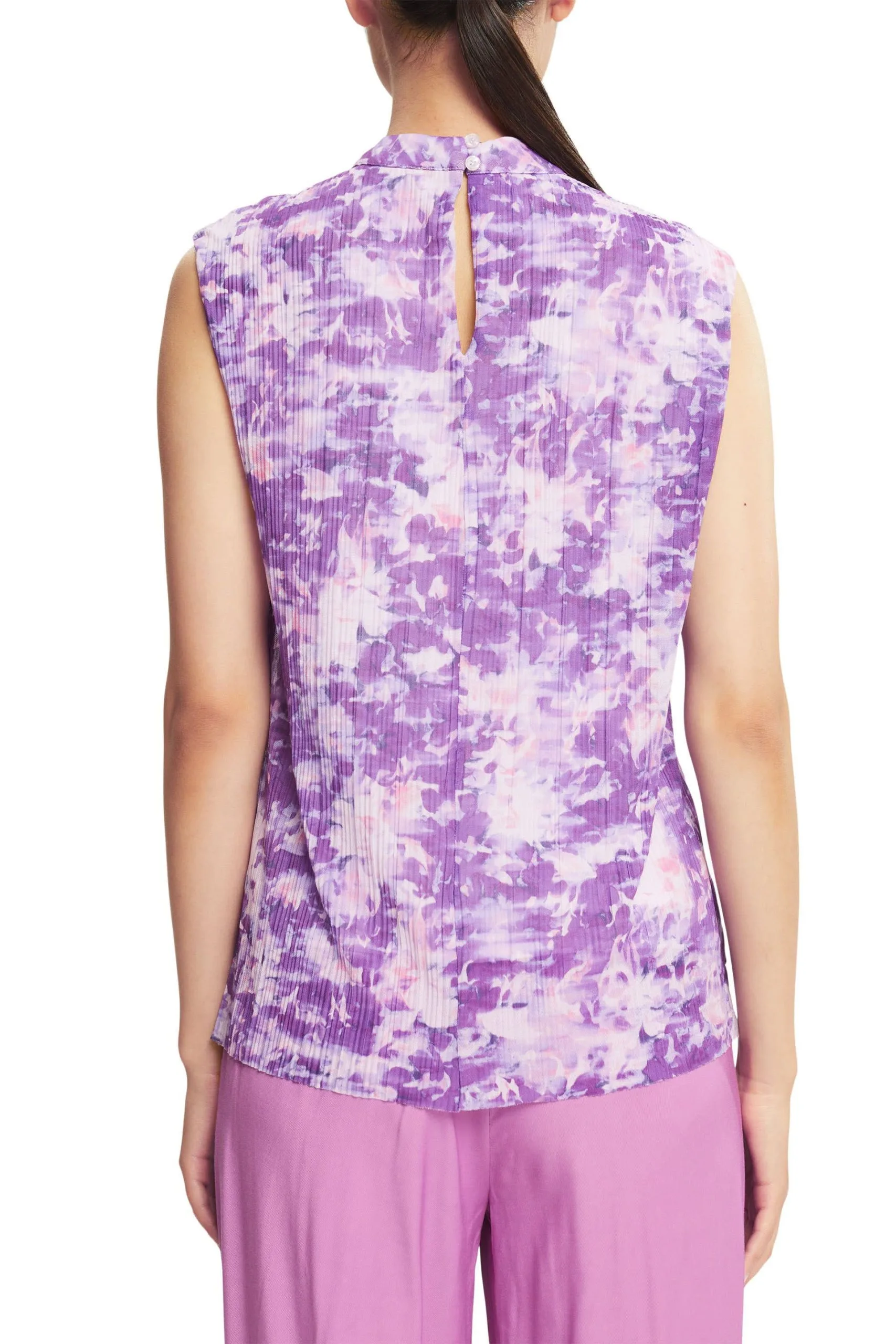 ESPRIT T-Shirts Sleeveless Purple – Bild 3