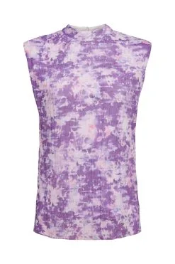ESPRIT T-Shirts Sleeveless Purple