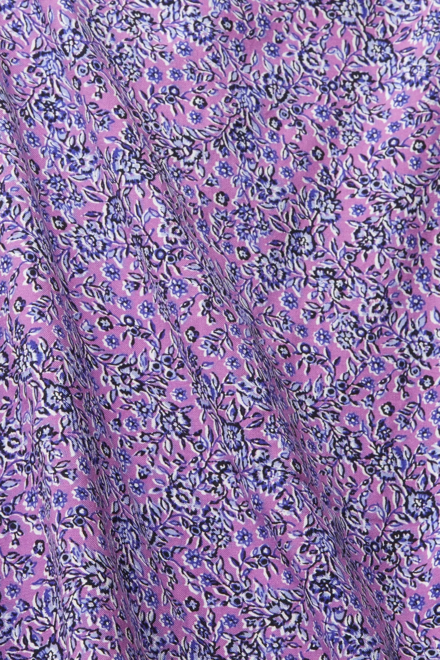 ESPRIT Top Mit Batik-Färbung Pink Fuchsia 4 – Bild 4