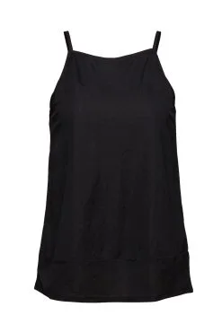 ESPRIT Top Mit Rückwärtiger Knopfleiste Black