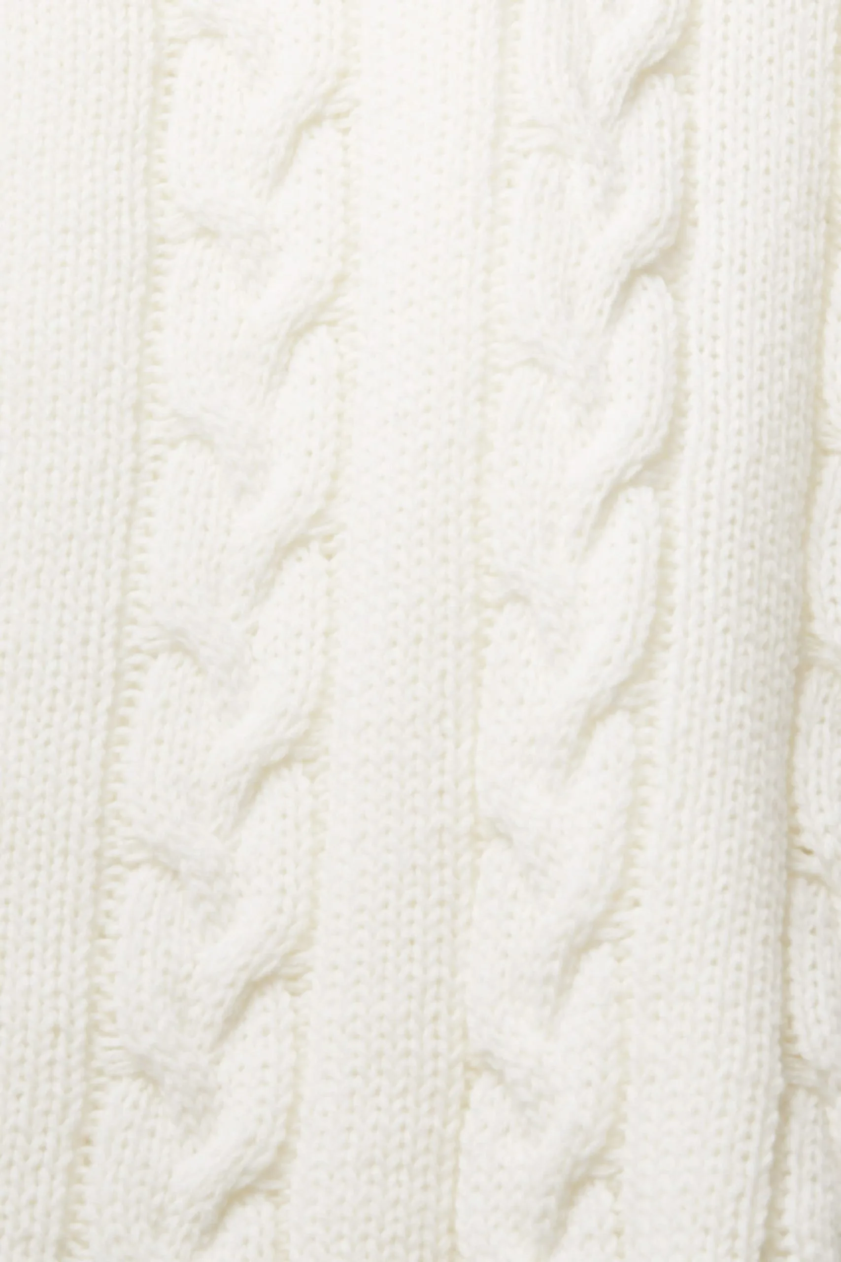 ESPRIT V-Neck-Pullover Off White – Bild 4