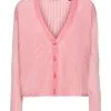 ESPRIT Zweifarbiger Cardigan Pink
